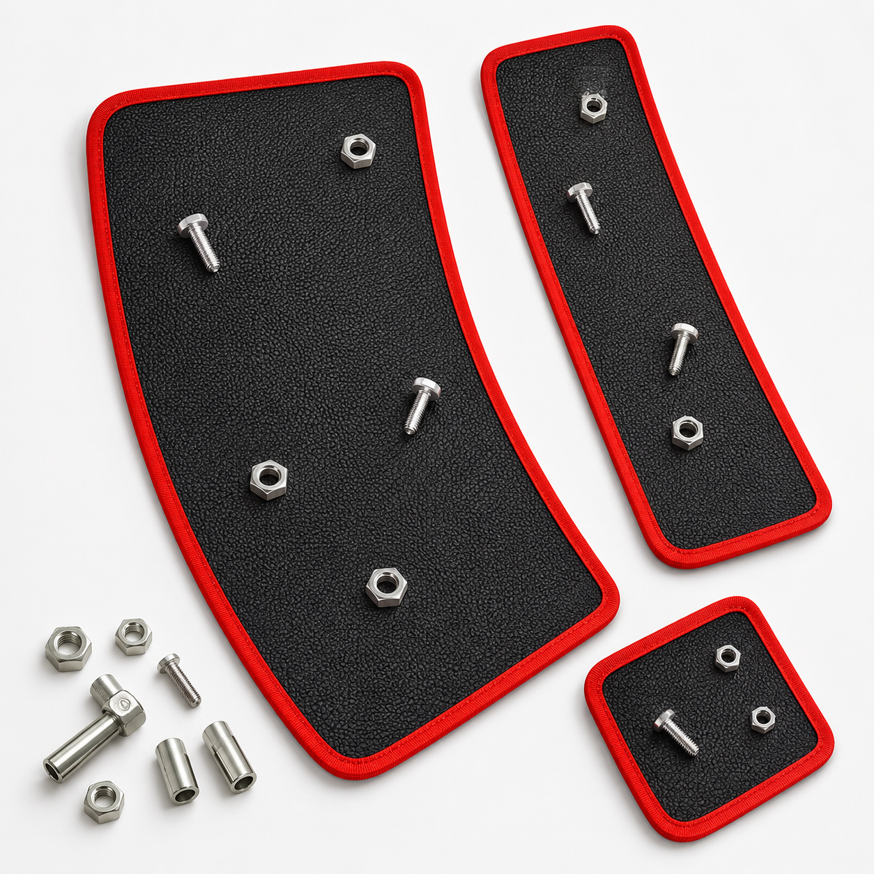 Magnetic Parts Tray - 3-Piece Flexible Magnetic Tool Mat Set,