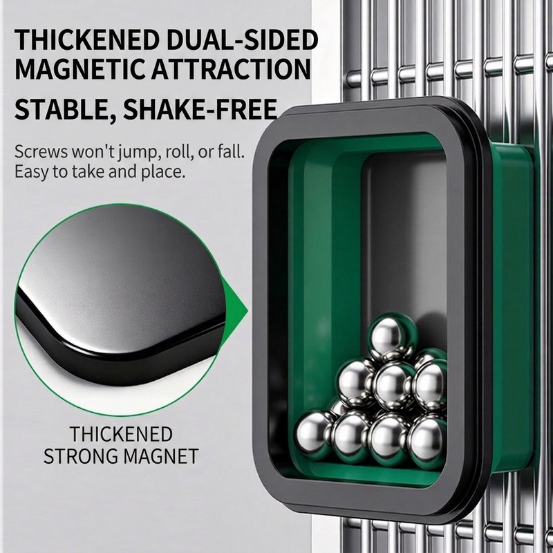 Magnetic Perforated Plate Wall - огляд і ціна Magnetic Parts Tray