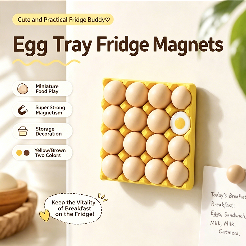Funny Egg Tray Refrigerator Ma - огляд і ціна Magnetic Parts Tray