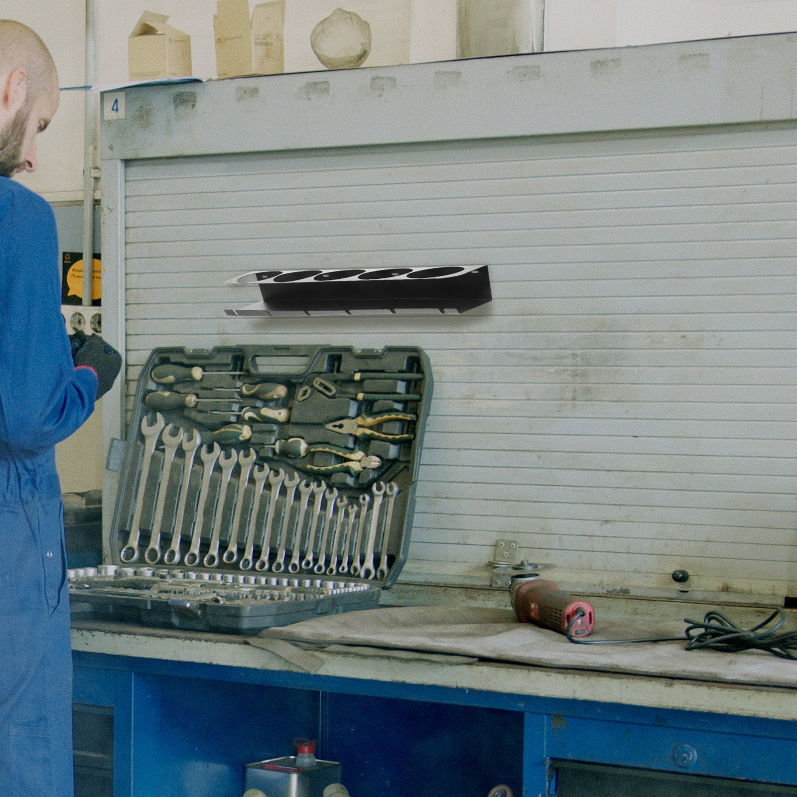 1Set Metal Power Tool Storage  - огляд і ціна Workshop Tools Storage