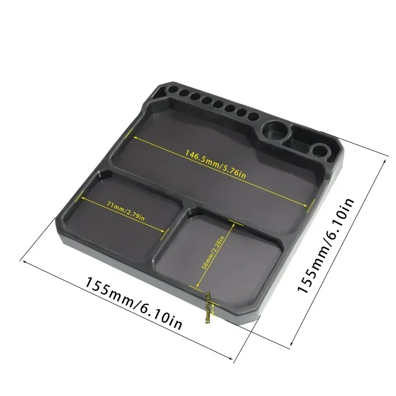 Silicone Parts Tray with Tool  - огляд і ціна Magnetic Parts Tray