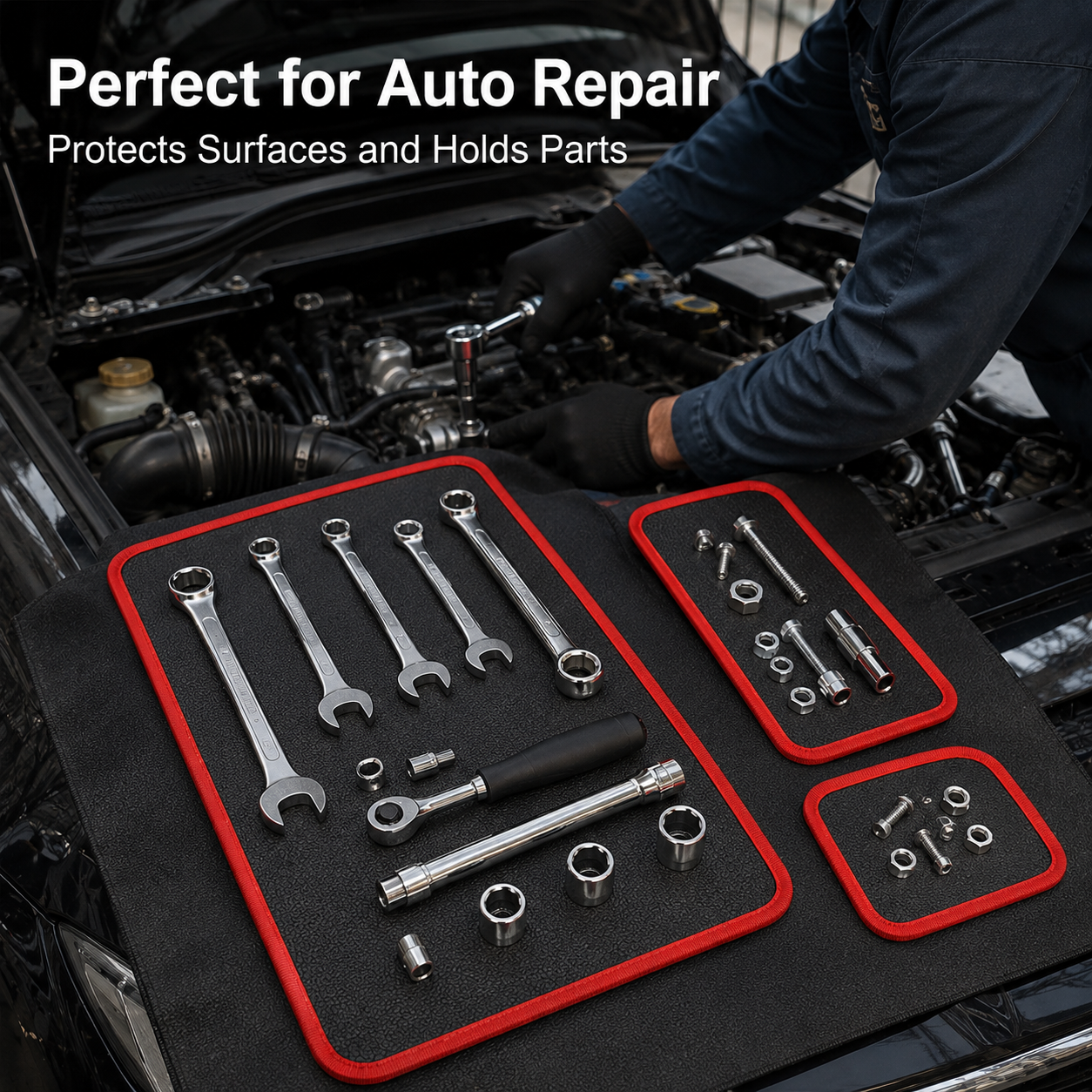 3-Piece Flexible Magnetic Tool - огляд і ціна Magnetic Parts Tray