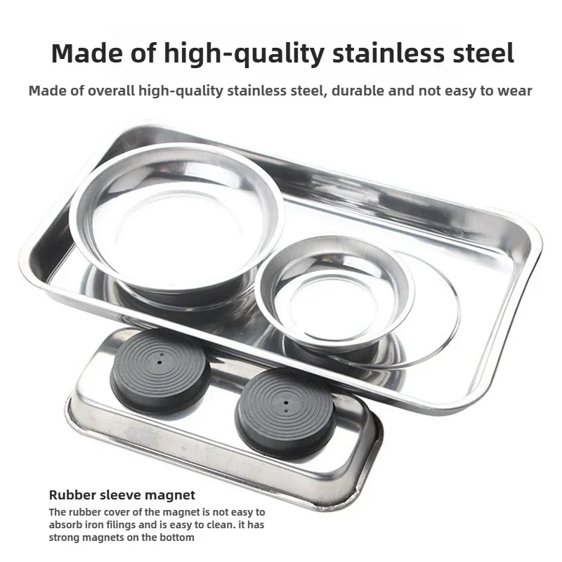 Square Magnetic Bowl, Durable  - огляд і ціна Magnetic Parts Tray