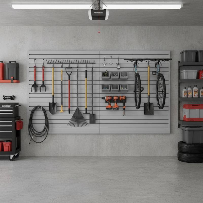 PVC Wall Board 8 x 4 ft For Ga - огляд і ціна Workshop Tools Storage